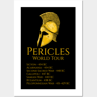 Ancient Greek History Pericles World Tour Classical Athens Posters and Art